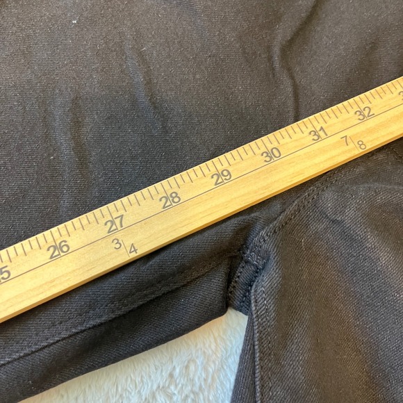 Hudson Los Angeles Black Denim Jeans Women's Size 14 Bootcut - Picture 7 of 12